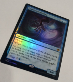 Foil Quantum Riddler (Heavy Play) [Edge of Eternities] MTG - Image 3