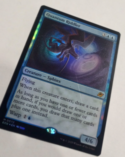 Foil Quantum Riddler (Heavy Play) [Edge of Eternities] MTG - Image 4