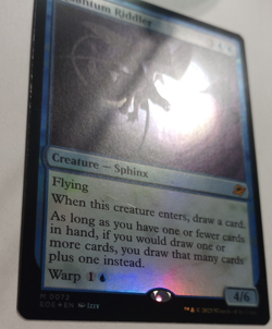 Foil Quantum Riddler (Heavy Play) [Edge of Eternities] MTG - Image 5