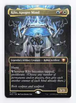 Kilo, Apogee Mind (Borderless) 0003 (M) MTG Commander Edge of Eternities (EOC) - Image 1