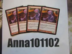 *40,MARCH21 MTG Atog x4 4x Red uncommon Mirrodin - Image 1
