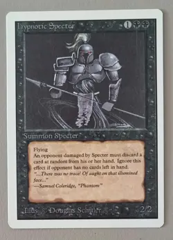 MTG Magic the Gathering - Hypnotic Specter - EX+ - Unlimited - Image 1