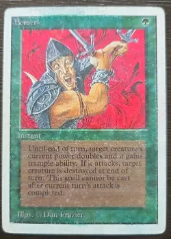 Magic The Gathering: Unlimited: Berserk: MP - Image 1