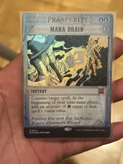 Mana Drain Outlaws of Thunder Junction: Breaking News Foil - Image 1