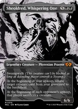 Magic the Gathering Sheoldred Whispering One March of the Machine 0016 - Image 1