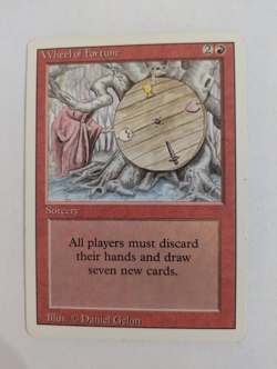 Wheel of Fortune Revised MTG NM free shipping with tracking - Image 1