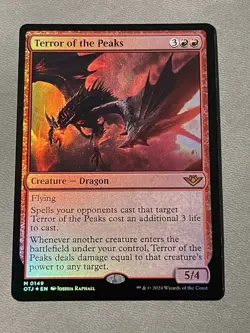 Terror of the Peaks Outlaws of Thunder Junction Foil NM - Image 1