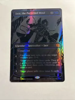 Jace, the Perfected Mind Oil Slick Raised Foil Phyrexia: All Will Be One + B R - Image 1