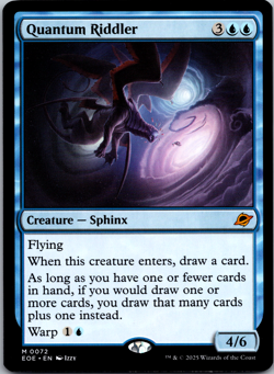 Quantum Riddler (72) - Magic: The Gathering - Edge of Eternities Regular - Image 1