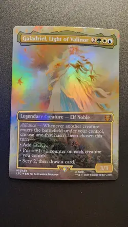 Galadriel, Light of Valinor (Borderless) Commander: the Lord of the Rings: Tales - Image 1