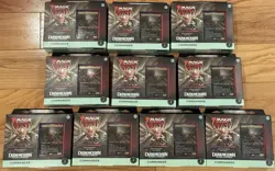 (10) Magic the Gathering Duskmourn Endless Punishment Commander Deck Sealed LOT - Image 1