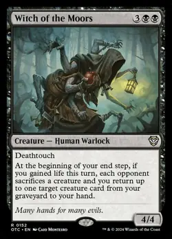 1 x Witch of the Moors - Commander: Outlaws of Thunder Junction - NM-Mint - MTG - Image 1