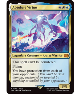 Absolute Virtue Final Fantasy MTG - Image 1