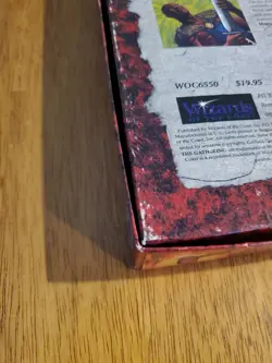 1995 Magic The Gathering Deck Master Box with Inserts Only - Image 5