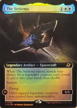 The Seriema (Extended Art) Edge of Eternities Foil - Image 1