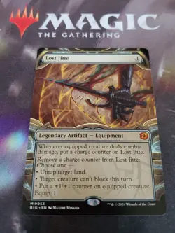 MTG. Lost Jitte. Showcase. Outlaws Of Thunder Junction. Pack Fresh - Image 1