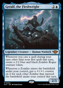 MTG Outlaws of Thunder Junction M Geralf, the Fleshwright #0050 - Image 1