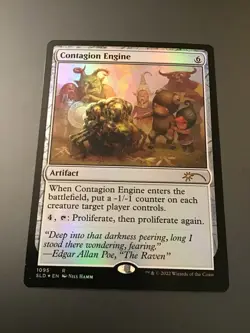MTG Secret Lair #1095 Contagion Engine Foil NM - Image 1