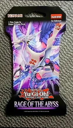 Yu-Gi-Oh Rage Of The Abyss Booster Pack - Image 1