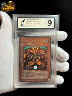 Yu-Gi-Oh Exodia the Forbidden One DB1-EN139 Unlimited Ultra Rare Grade 9 EU 2004 - Image 1