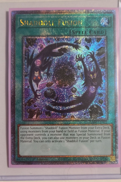 Yu-Gi-Oh! TCG Shadoll Fusion (RA04-EN231) QCR 1st ED NM - Image 1