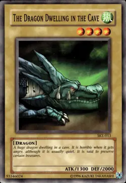 The Dragon Dwelling In The Cave - SKE-013 - LP - YuGiOh - Image 1