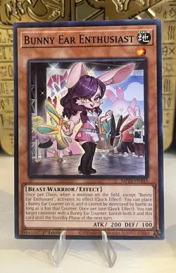 YuGiOh! - Bunny Ear Enthusiast MP24-EN343 Common 1st Edition Near Mint - Image 1