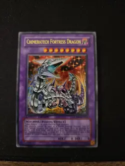 Yugioh CT07-EN013 Chimeratech Fortress Dragon Limited Edition Promo Card - Image 1