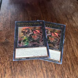 Yugioh Red-Eyes Flare Metal Dragon LDK2-ENJ41 Ultra Rare 1st Edition NM X1 - Image 1