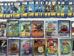 Digimon 1st Edition 1999/2000 Upper Deck Bandai 85 Card Lot Holo Starter Set NM - Image 4