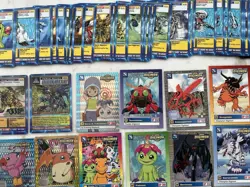 Digimon 1st Edition 1999/2000 Upper Deck Bandai 85 Card Lot Holo Starter Set NM - Image 5