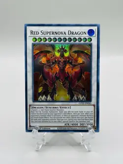 🔥Yugioh TCG-Red Supernova Dragon-GFTP-EN045-Ghosts from the Past-1st Ed-M/NM🔥 - Image 1