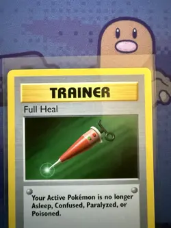 FULL HEAL Pokemon Card - WOTC - 1st Edition - Base Set - Shadowless - 82/102 NM - Image 3
