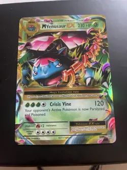 Pokemon TCG XY Evolutions M Venusaur EX Holo Ultra Rare Card 2/108 - Image 1