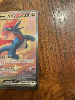 Pokemon TCG Salamence EX Dragon Card 187/159 Journey Together - Image 3