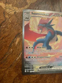 Pokemon TCG Salamence EX Dragon Card 187/159 Journey Together - Image 4