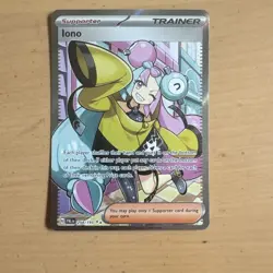 Pokemon Card - S&V Paldea Evolved EN - Iono - Trainer - Ultra Rare (254/193) - Image 1