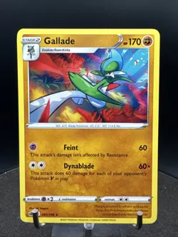 Gallade 081/198 Rare Chilling Reign SWSH Pokemon TCG Set Card 81 - Image 1