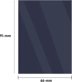 500 Pcs Black Card Sleeves Toploaders for Trading Card, Matte 500PCS, - Image 2