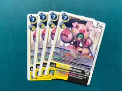 Cho-Hakkaimon EX6-026 Playset Infernal Ascension Digimon Card Game x4 - Image 1