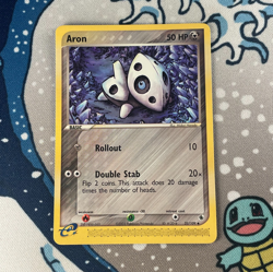 Aron 25/109 Non Holo EX Ruby & Sapphire Pokemon Card 2003 NM/LP - Image 1