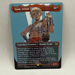 Vaan, Street Thief (Borderless) Final Fantasy Regular Magic The Gathering Card - Image 1