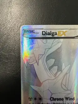 Pokemon TCG Dialga EX Full Art 122/119 Secret Rare XY Phantom Forces Card NM - Image 2