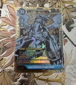 Digimon Card Game 2nd Anniversary BT3-031 Imperialdramon Dragon Mode Alt Art - Image 1