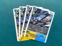 Sagomon EX6-024 Playset Infernal Ascension Digimon Card Game x4 - Image 1