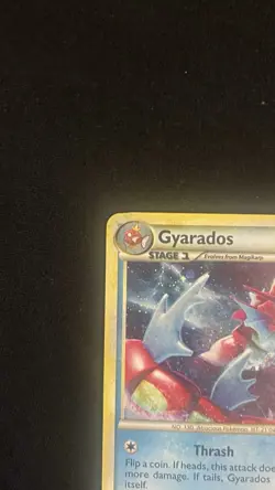Pokemon Gyarados TCG Reverse Holo Rare Card Red HeartGold SoulSilver 123/123 - Image 3