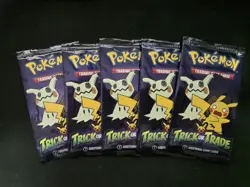 TRICK OR TRADE - BOOSTER PACK - BUNDLE OF 5 - SEALED - POKEMON CARD - Image 1