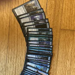 Magic The Gathering Card Lot Is Water Mana Only 50 Creatures - Image 3