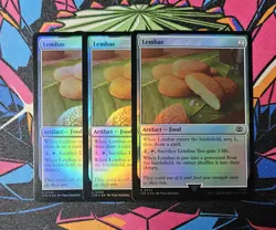 3x Lembas x3 NM Foil MTG Universes Beyond: Lord Of The Rings LTR Unplayed Magic - Image 1