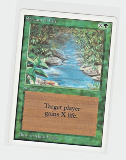 Magic the Gathering ~ MTG ~ 1x Stream of Life ~ UNLIMITED ~ M/NM ~ - Image 1